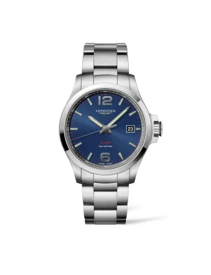Orologio Conquest VHP L3.726.4.96.6 Blu 43mm Uomo Longines