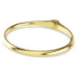 Bracciale rigido dorato Dextera taglio round mis.L Donna Swarovski