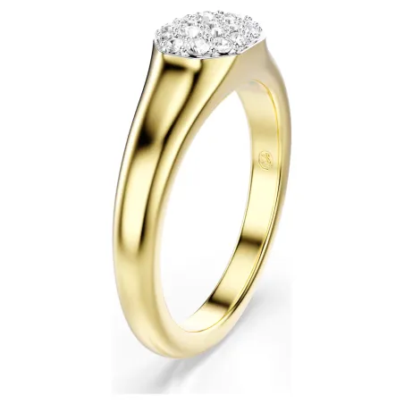 Anello dorato Dextera, taglio misto mis.46 Donna Swarovski