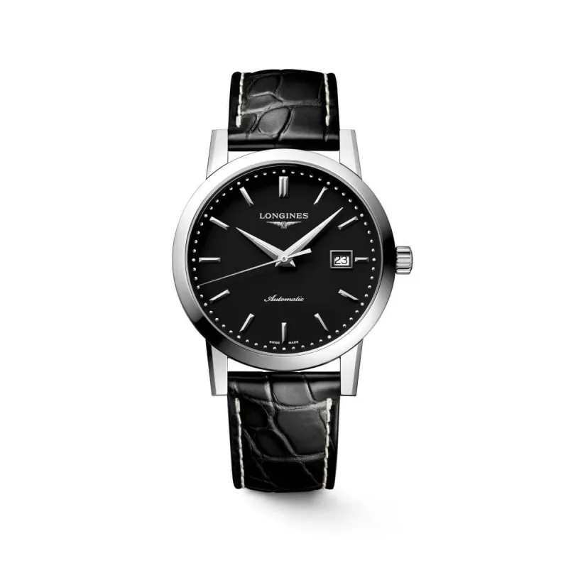 Orologio 1832 L4.825.4.52.0 Auto Nero 40mm Uomo Longines