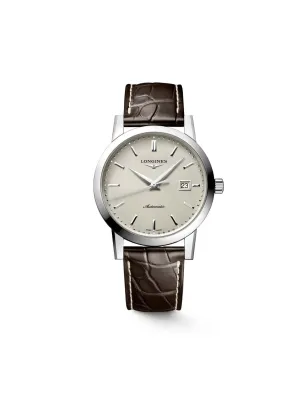 Orologio 1832 L4.825.4.92.2 Auto Beige 40mm Uomo Longines