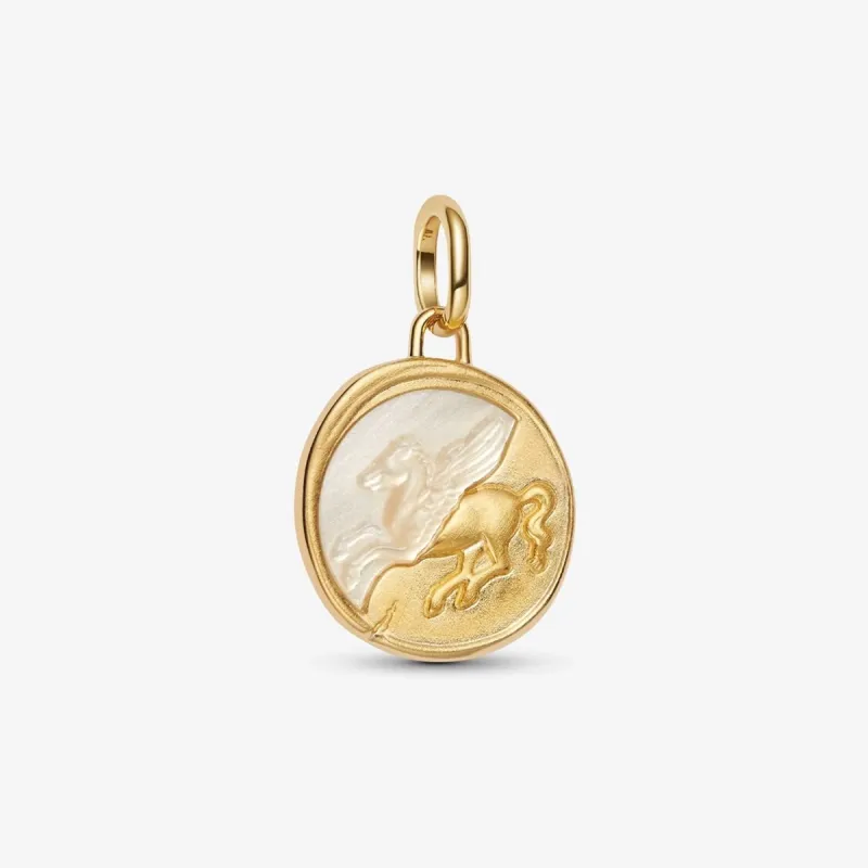 Charm Medallion Pegaso "Ex Animo" Donna Pandora