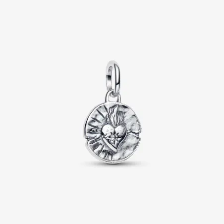 Charm Medallion Cuore Sacro "Amor Vincit Omnia" Donna Pandora