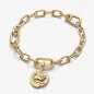 Charm Medallion Leone "Vita Veritas Virtus" Donna Pandora