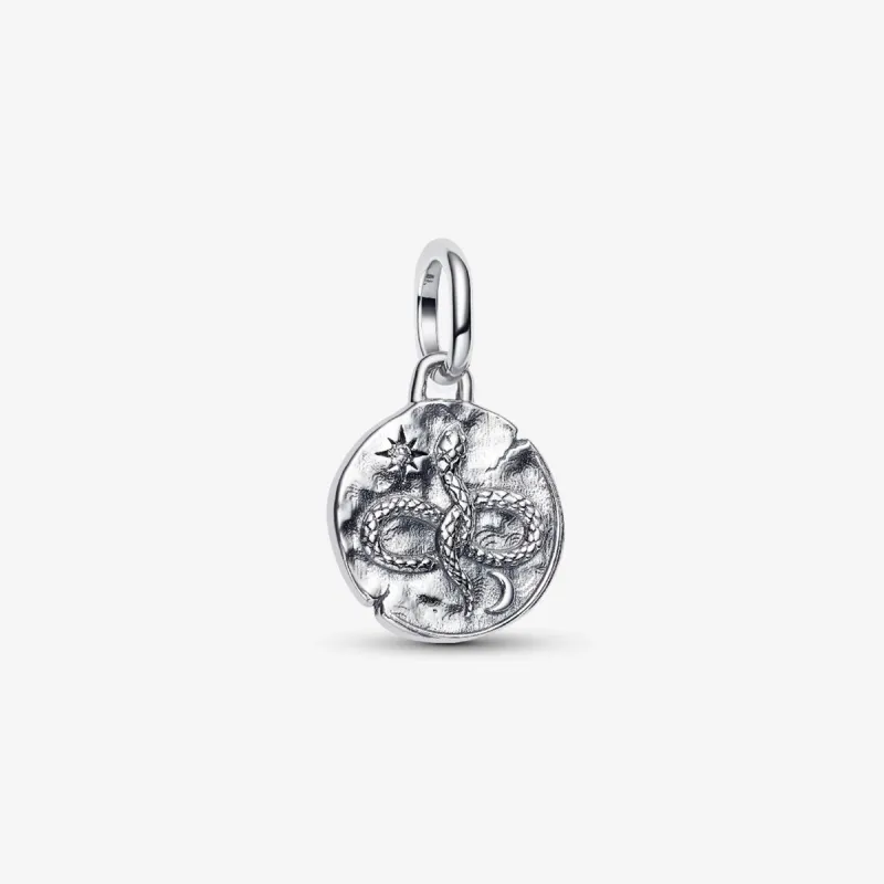 Charm Medallion Serpente "Memento Vivere" Donna Pandora Charm Medallion Serpente "Memento Vivere" Donna Pandora