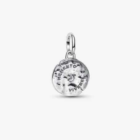 Charm Medallion Serpente "Memento Vivere" Donna Pandora