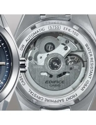 Orologio Automatico Quadrante Blu 39mm Uomo Casio