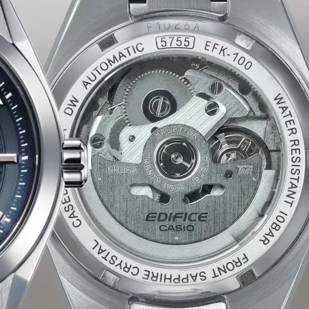 Orologio Automatico Quadrante Blu 39mm Uomo Casio