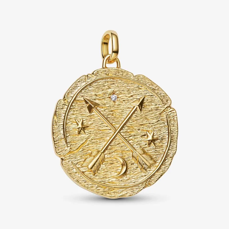 Charm Medallion Grande Frecce "Ad Meliora" Donna Pandora Charm Medallion Grande Frecce "Ad Meliora" Donna Pandora