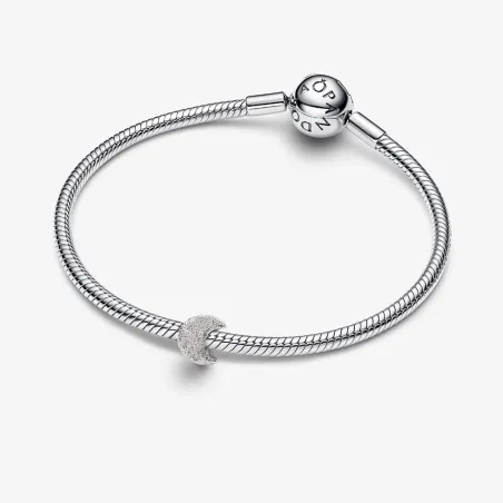 Charm Mini Luna effetto diamantato Donna Pandora