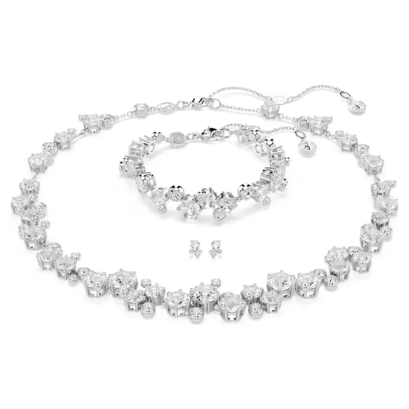 Set Constella bianco taglio misto Donna Swarovski