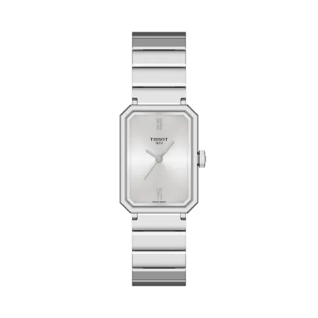 Orologio Rettangolare Art Déco Acciaio Swiss Made Donna Tissot