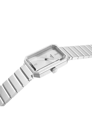Orologio Rettangolare Art Déco Acciaio Swiss Made Donna Tissot