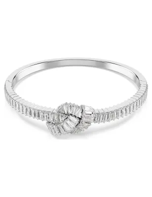 Bangle Matrix, taglio baguette, Nodo, mis.M Donna Swarovski