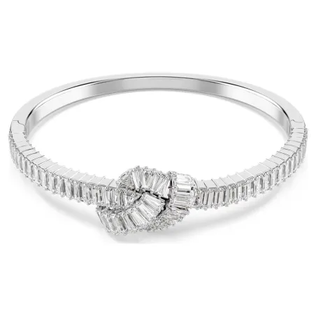 Bangle Matrix, taglio baguette, Nodo, mis.M Donna Swarovski