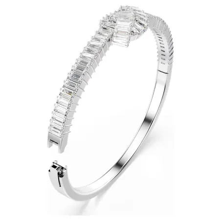 Bangle Matrix, taglio baguette, Nodo, mis.M Donna Swarovski