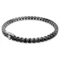 Bracciale Tennis Matrix, nero placcato rutenio mis.XL Donna Swarovski Bracciale Tennis Matrix, nero placcato rutenio mis.XL Donna Swarovski