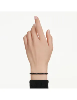 Bracciale Tennis Matrix, nero placcato rutenio mis.XL Donna Swarovski - category_name - XDMG De Marchi Gianotti