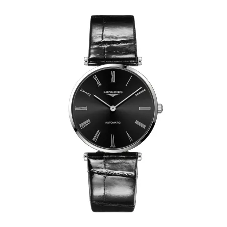 Orologio Automatico 36mm Quadrante Nero Swiss Made Longines