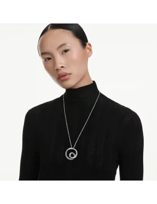 Collana Pendente Matrix Taglio baguette Donna Swarovski