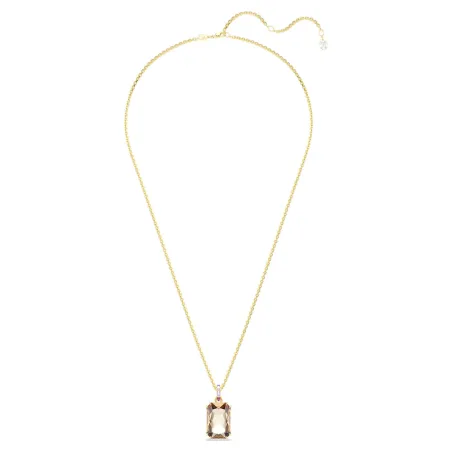 Collana Millenia Taglio ottagonale, Caramello Donna Swarovski