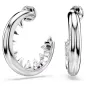 Orecchini a cerchio Sublima placcato rodio Donna Swarovski Orecchini a cerchio Sublima placcato rodio Donna Swarovski