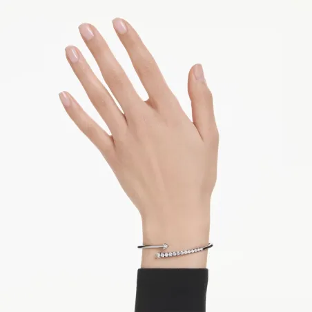 Bracciale rigido Sublima Placcato rutenio M Donna Swarovski