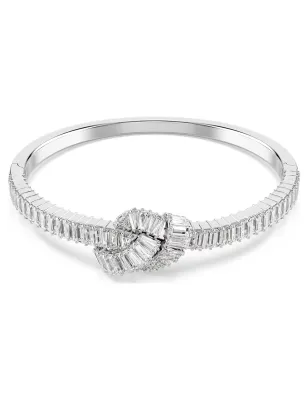 Bracciale rigido Matrix Taglio baguette Nodo L Donna Swarovski