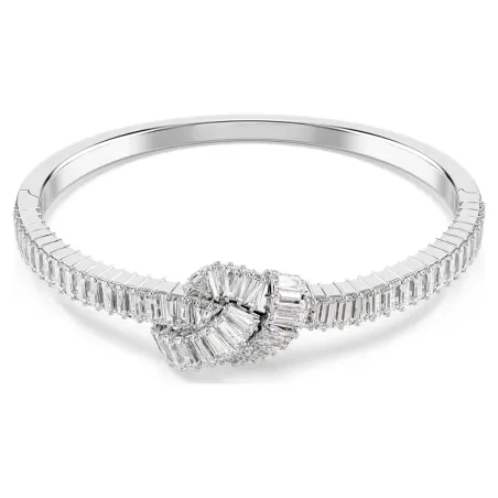 Bracciale rigido Matrix Taglio baguette Nodo L Donna Swarovski