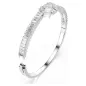 Bracciale rigido Matrix Taglio baguette Nodo L Donna Swarovski