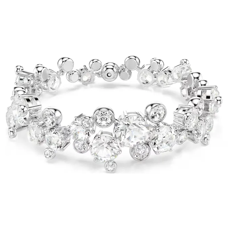 Bracciale Constella Taglio misto Bianco Placcato rodio M Donna Swarovski