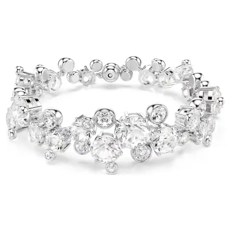 Bracciale Constella Taglio misto Bianco Placcato rodio M Donna Swarovski