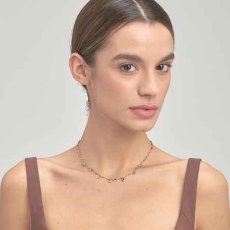 Collana girocollo Cristalli light amethyst Donna Brosway Symphonia