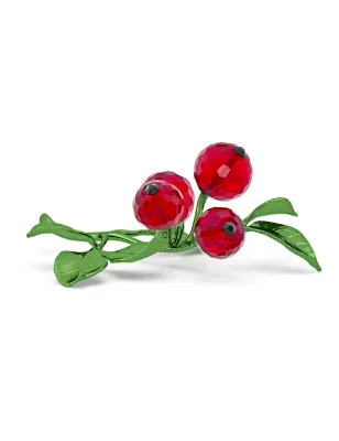 Idyllia Bacche Rosse Swarovski