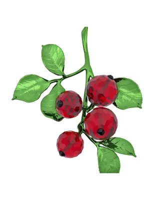 Idyllia Bacche Rosse Swarovski