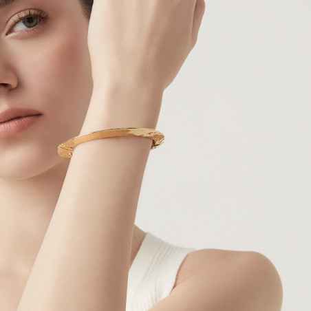 BRACCIALE BANGLE BLADE PICCOLO DORATO GIOVANNI RASPINI