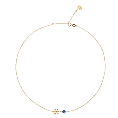 GIROCOLLO SEMINO D'AMORE SNOWFLAKE BLUE LONDON ROSSOPREZIOSO