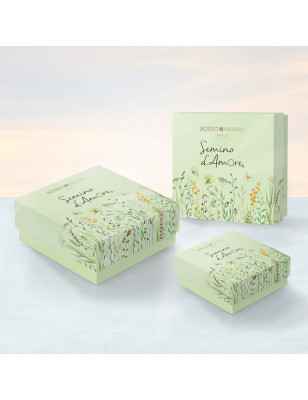 GIROCOLLO BLACK DONNA ROSSOPREZIOSO SEMINO D'AMORE