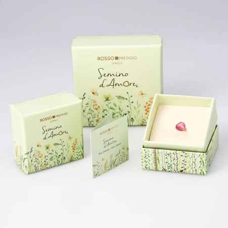 MONORECCHINO ROSA AURORA  ROSSOPREZIOSO SEMINO D'AMORE