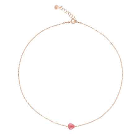 GIROCOLLO ROSA AURORA DONNA ROSSOPREZIOSO SEMINO D'AMORE