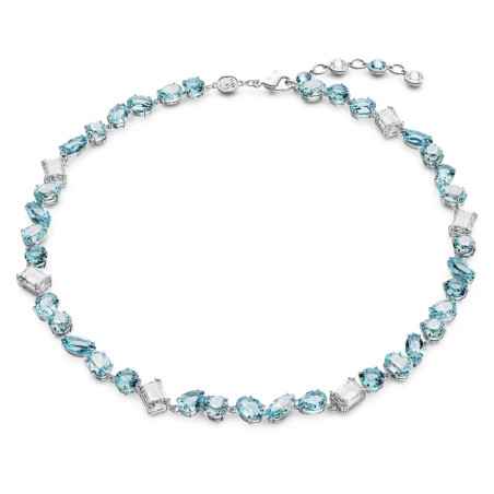 Collana GEMA BLU TAGLIO MISTO Donna Swarovski