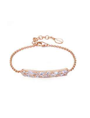 Bracciale Gemma placcato oro rosa Donna Rosato