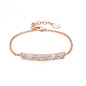 Bracciale Gemma placcato oro rosa Donna Rosato