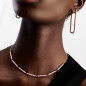Collana corta placcata oro rosa Bianca Donna Rosato