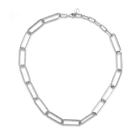 GIROCOLLO IN ARGENTO Donna Rosato