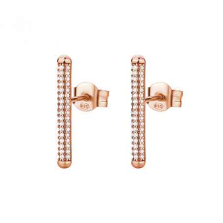 Orecchini LOBO ARGENTO PLACCATO ORO ROSA Donna Rosato