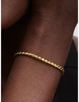Bracciale Maglia Spiga Chiusura Sfera Placcatura 14K Donna Pandora - category_name - XDMG De Marchi Gianotti