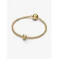 Charm Lettera U piccola Placcatura Oro 14k Donna Pandora Charm Lettera U piccola Placcatura Oro 14k Donna Pandora