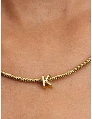 Charm lettera K piccola placcatura Oro 14K Donna Pandora - category_name - XDMG De Marchi Gianotti