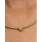 Charm lettera K piccola placcatura Oro 14K Donna Pandora Charm lettera K piccola placcatura Oro 14K Donna Pandora